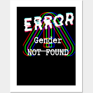 Error gender not found! Posters and Art